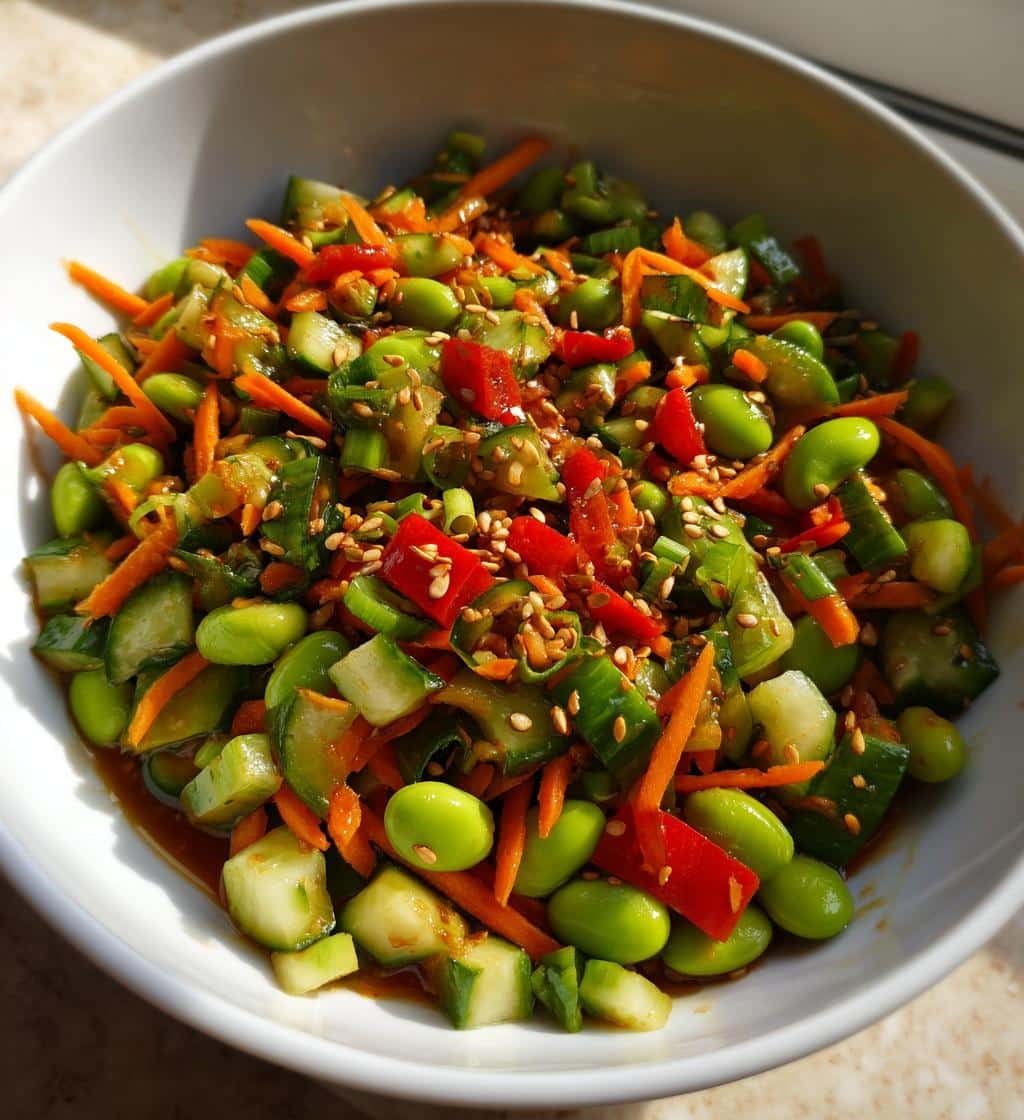 Asian Edamame Salad - detail 1