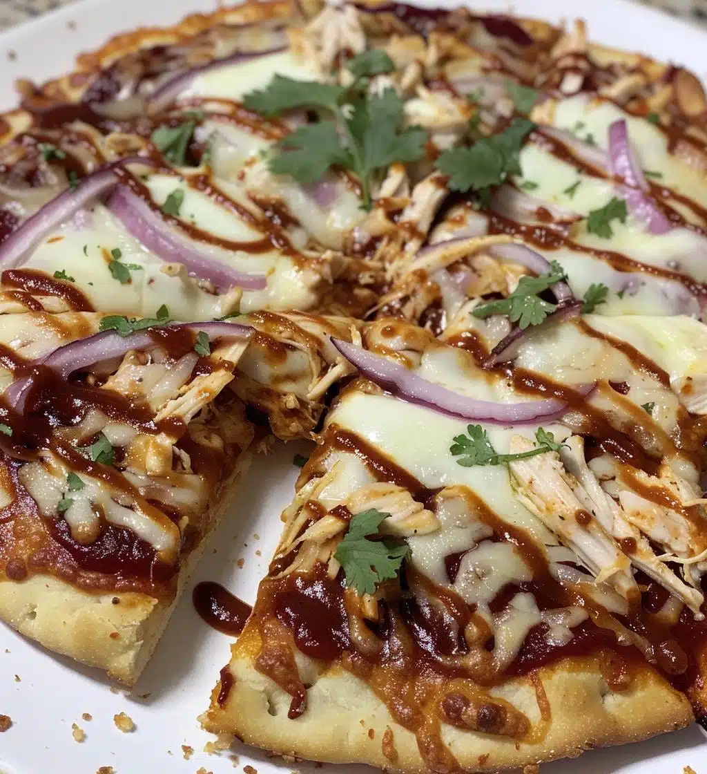 BBQ Chicken Flatbread Pizza - detail 1