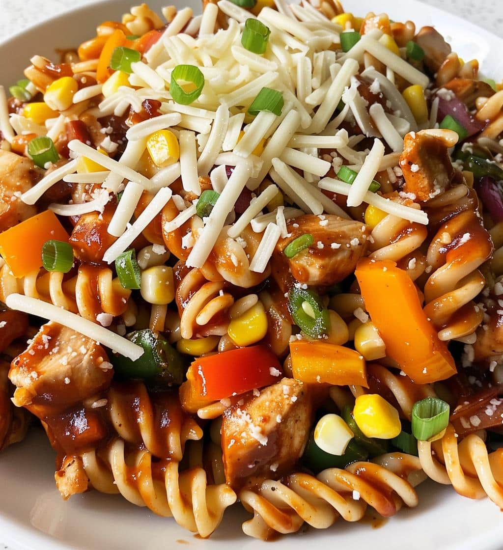 BBQ Chicken Pasta Salad