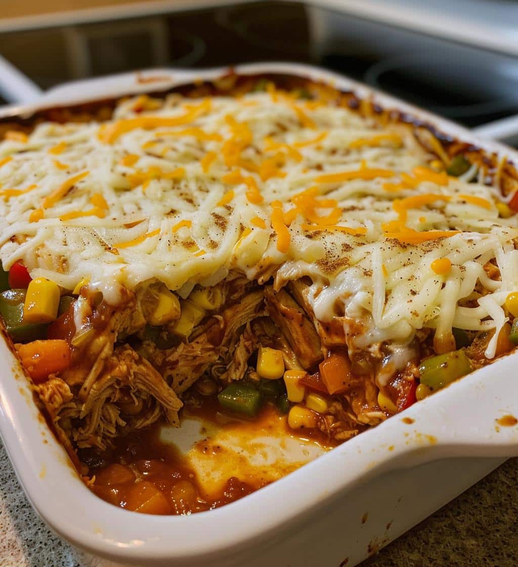 BBQ Ranch Chicken Bake