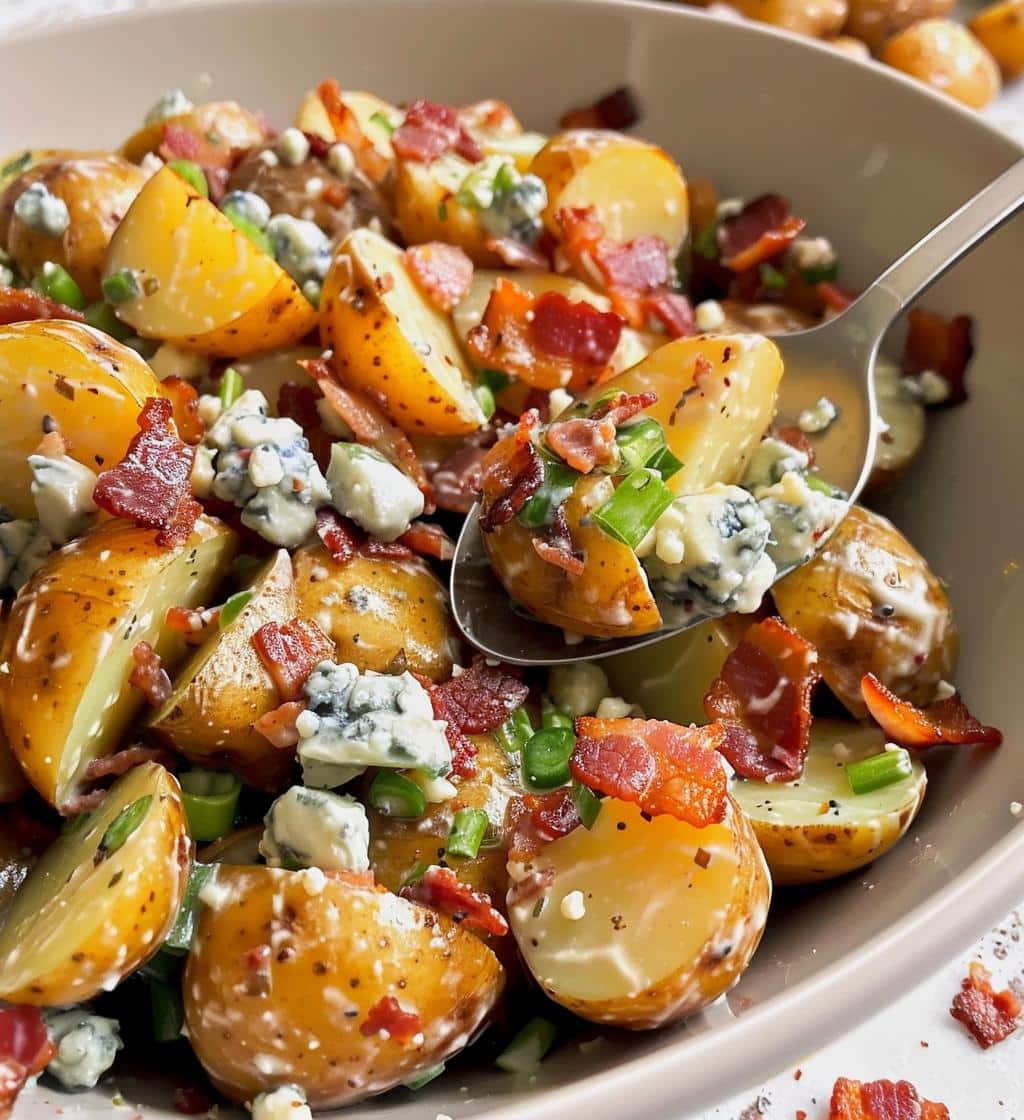 Bacon Blue Cheese Potato Salad - detail 1