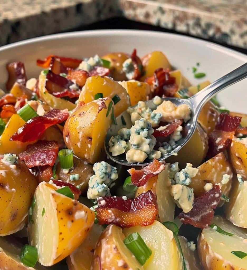Bacon Blue Cheese Potato Salad