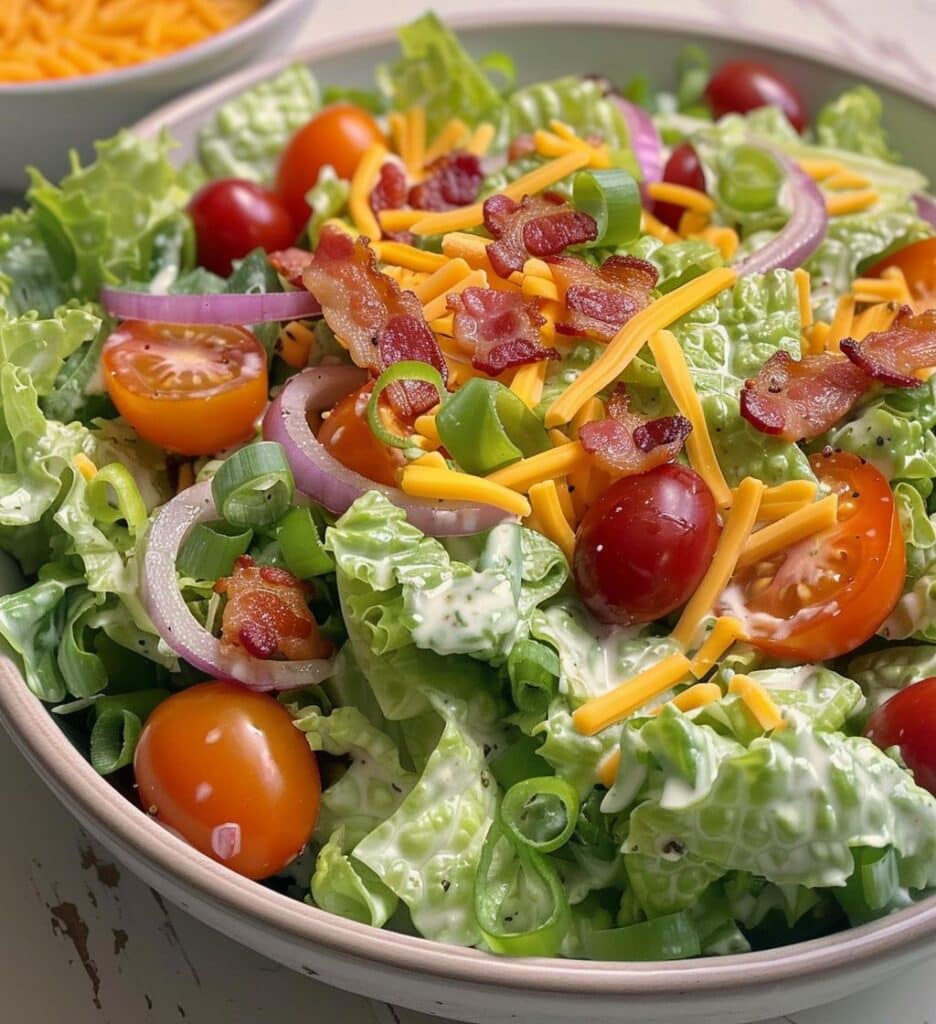 Bacon Ranch Chopped Salad