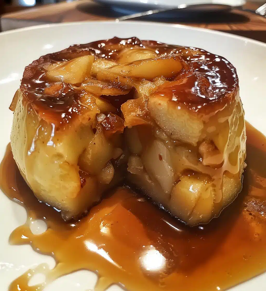 Baked Apple & Date Honey Pudding with Toffee - detail 1