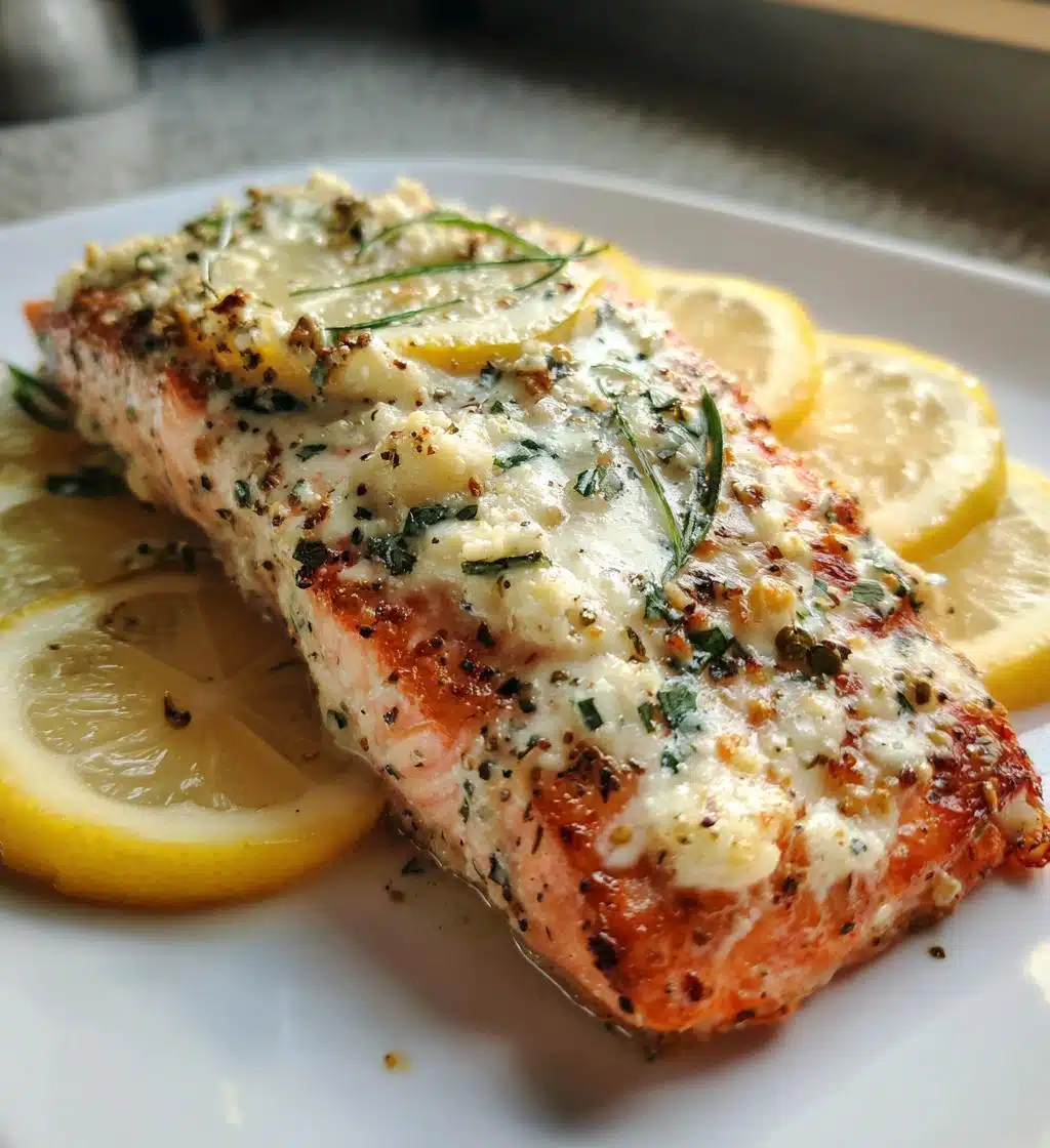 Baked Boursin Salmon - detail 1
