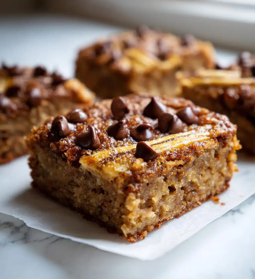 Banana Blondies - detail 1