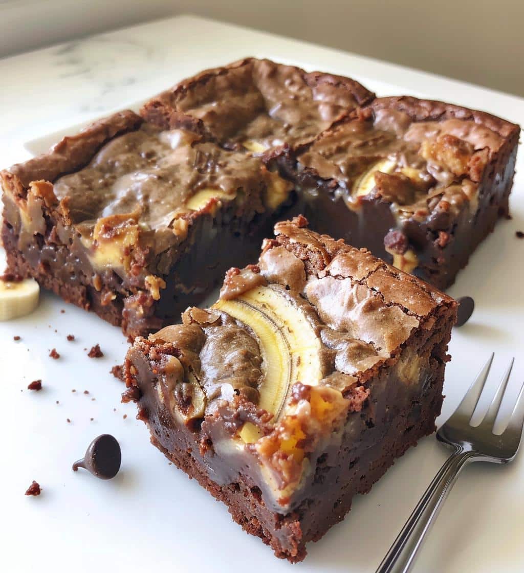 Banana Pudding Brownies - detail 1