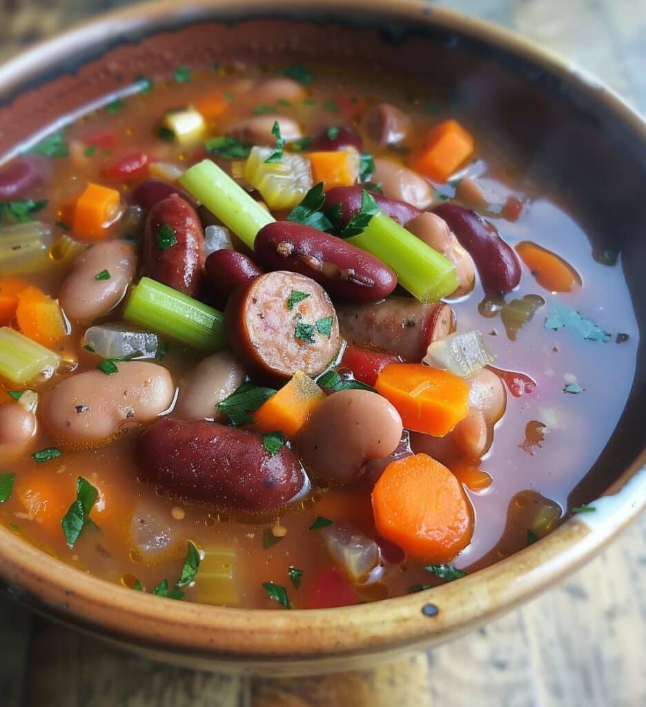 Bean and Sausage Soup