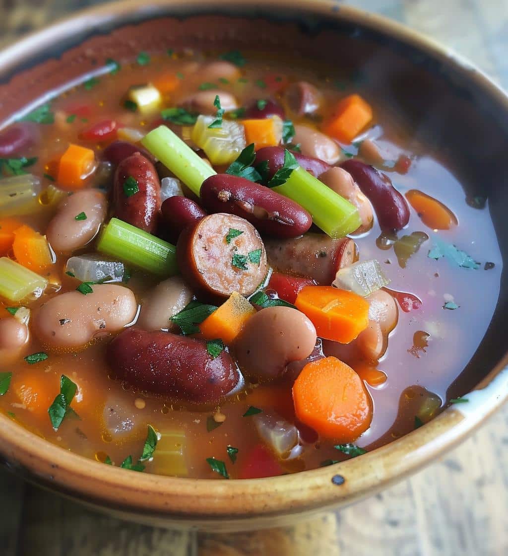 Bean and Sausage Soup