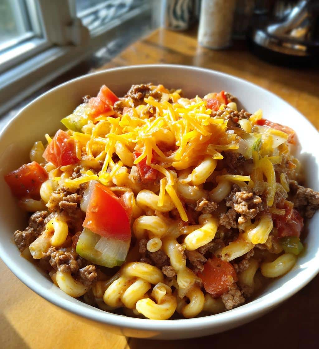 Big Mac Pasta Salad - detail 1