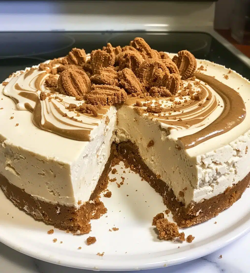 Biscoff Cookie Cheesecake - detail 1
