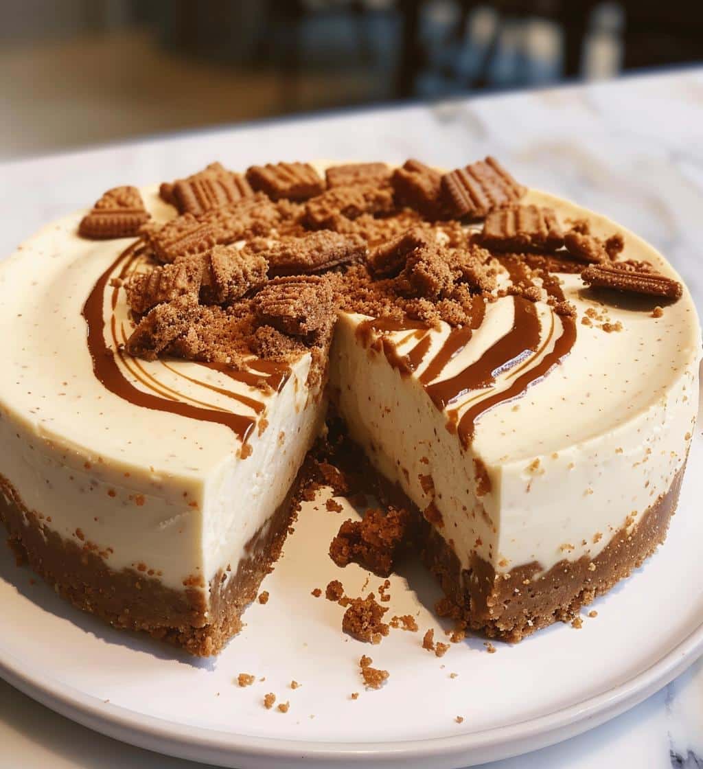 Biscoff Cookie Cheesecake
