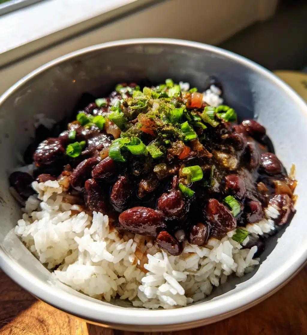 Black Beans and Rice - detail 1