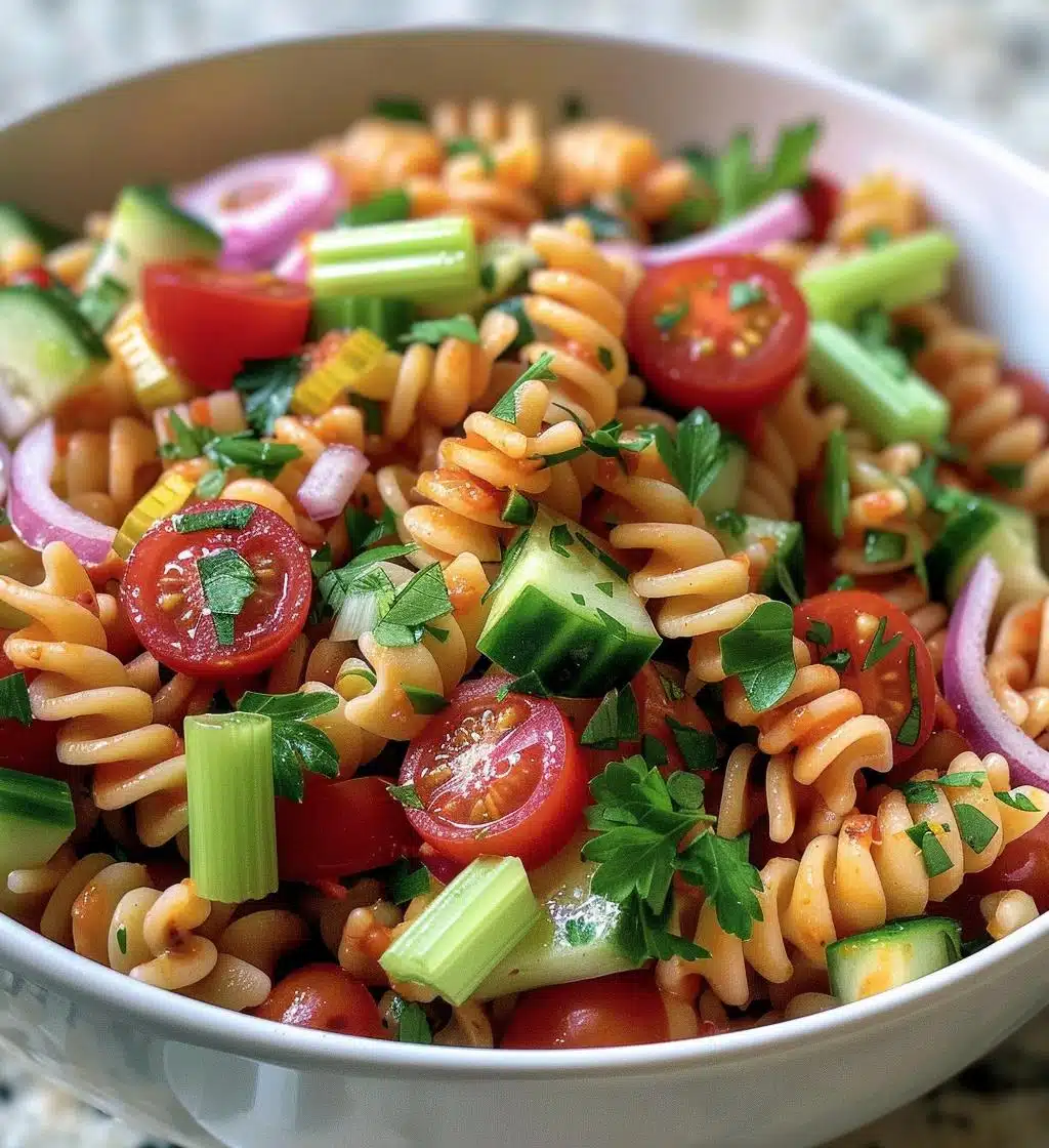 Bloody Mary Pasta Salad - detail 1