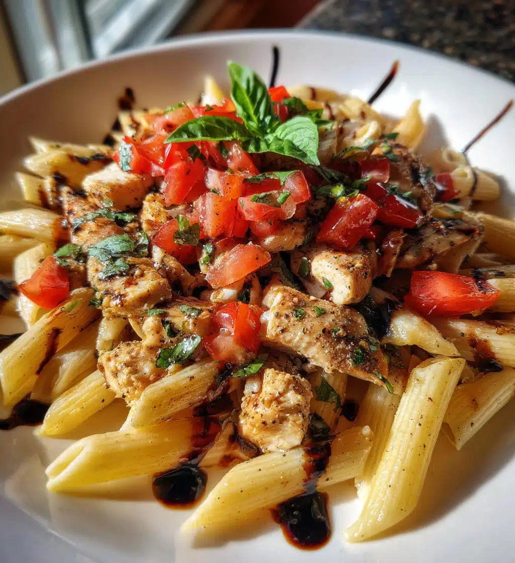 Bruschetta Chicken Pasta - detail 1