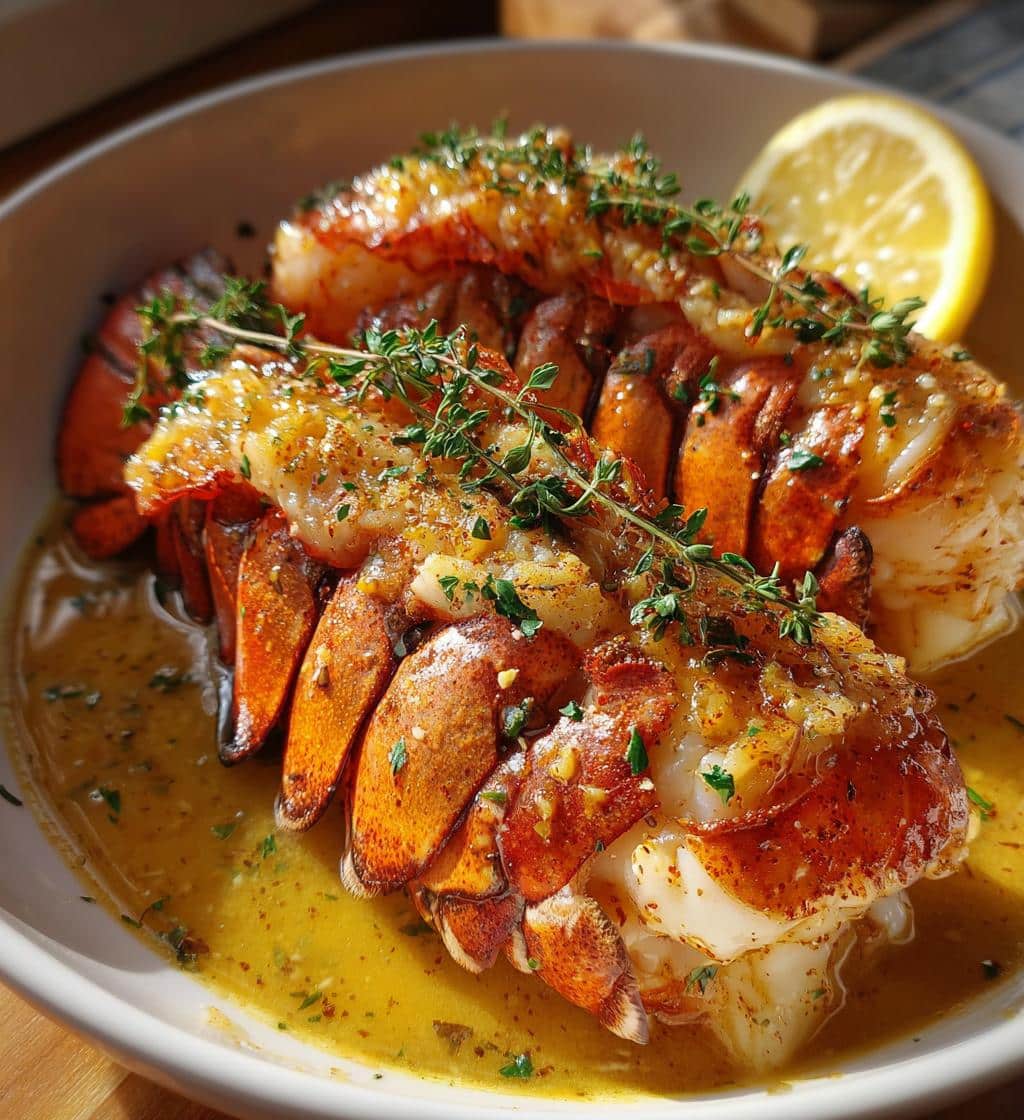 Butter Poached Lobster Tails - detail 1