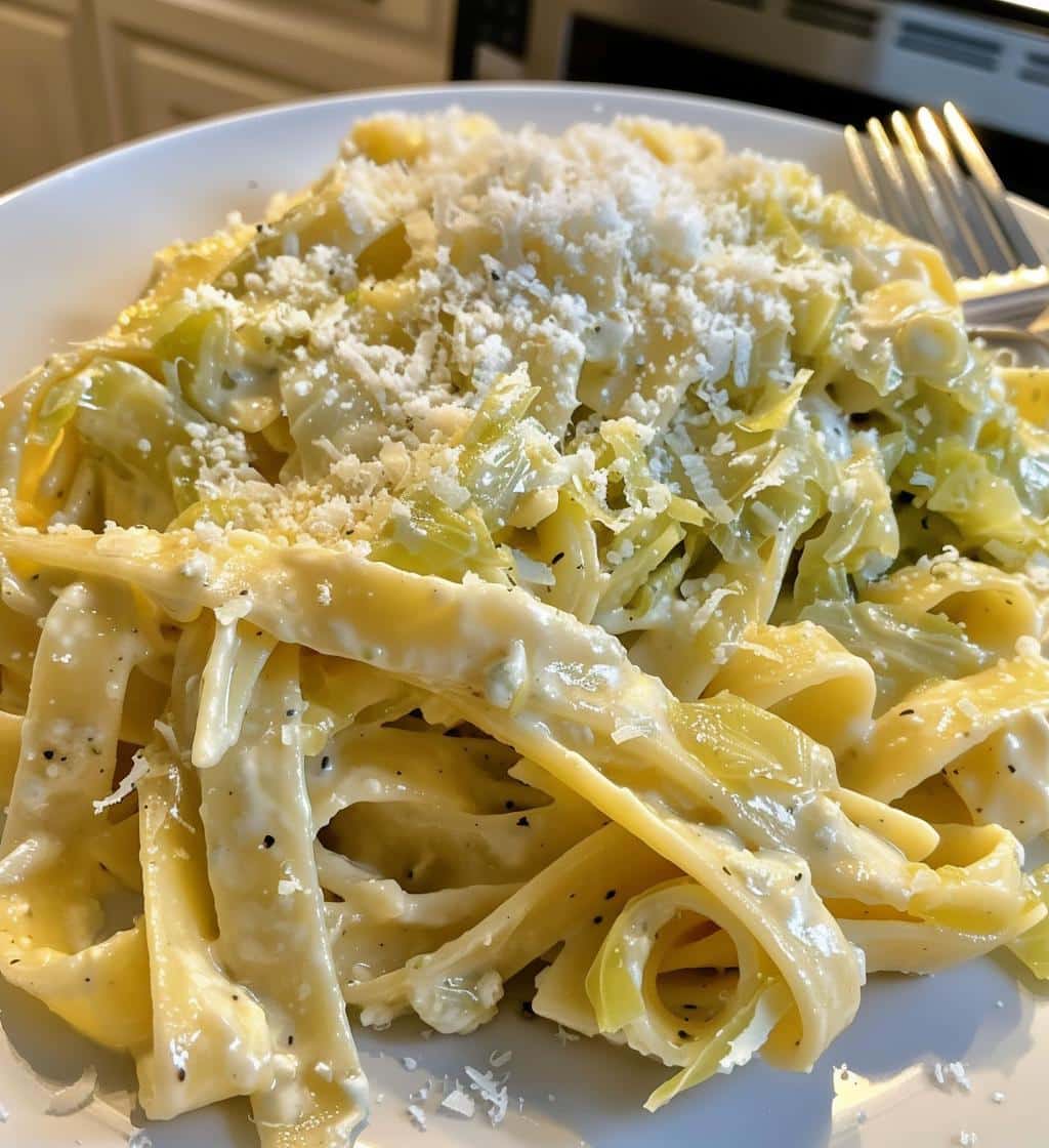 Cabbage Alfredo
