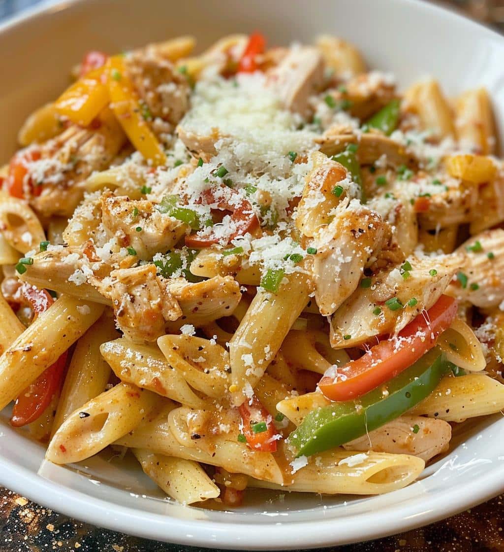 Cajun Chicken Pasta Skillet