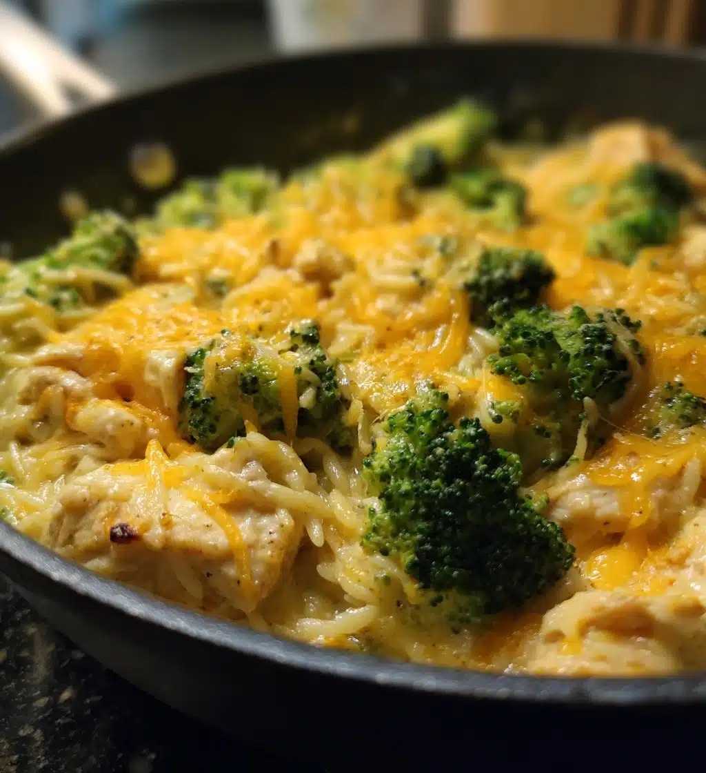 Cheesy Chicken Broccoli Orzo - detail 1