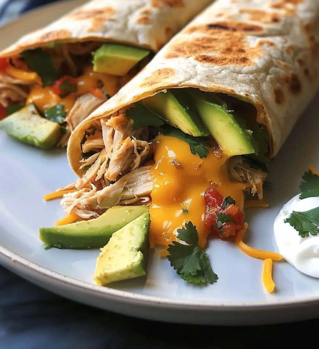 Cheesy Chicken Burrito Wrap - detail 1