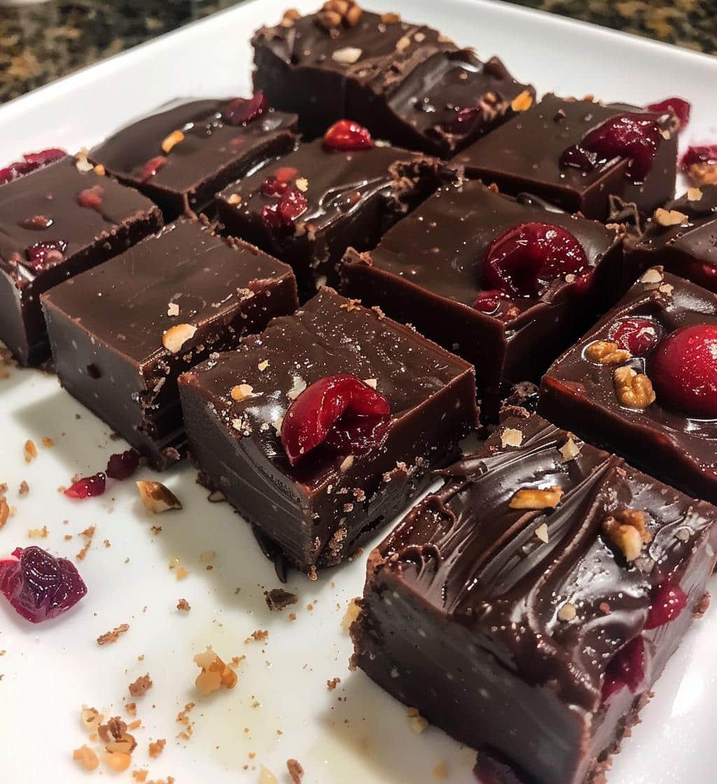Cherry Garcia Fudge - detail 1