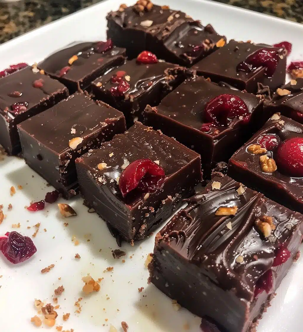 Cherry Garcia Fudge - detail 1