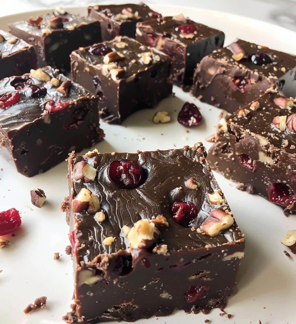 Cherry Garcia Fudge