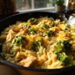 Chicken Broccoli Cheddar Orzo