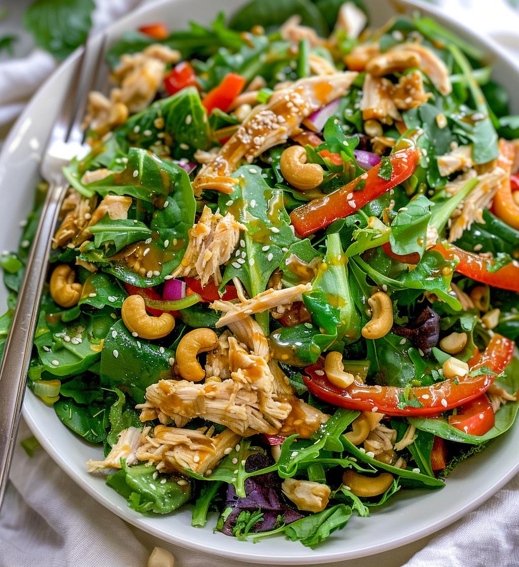 Chicken Cashew Crunch Salad