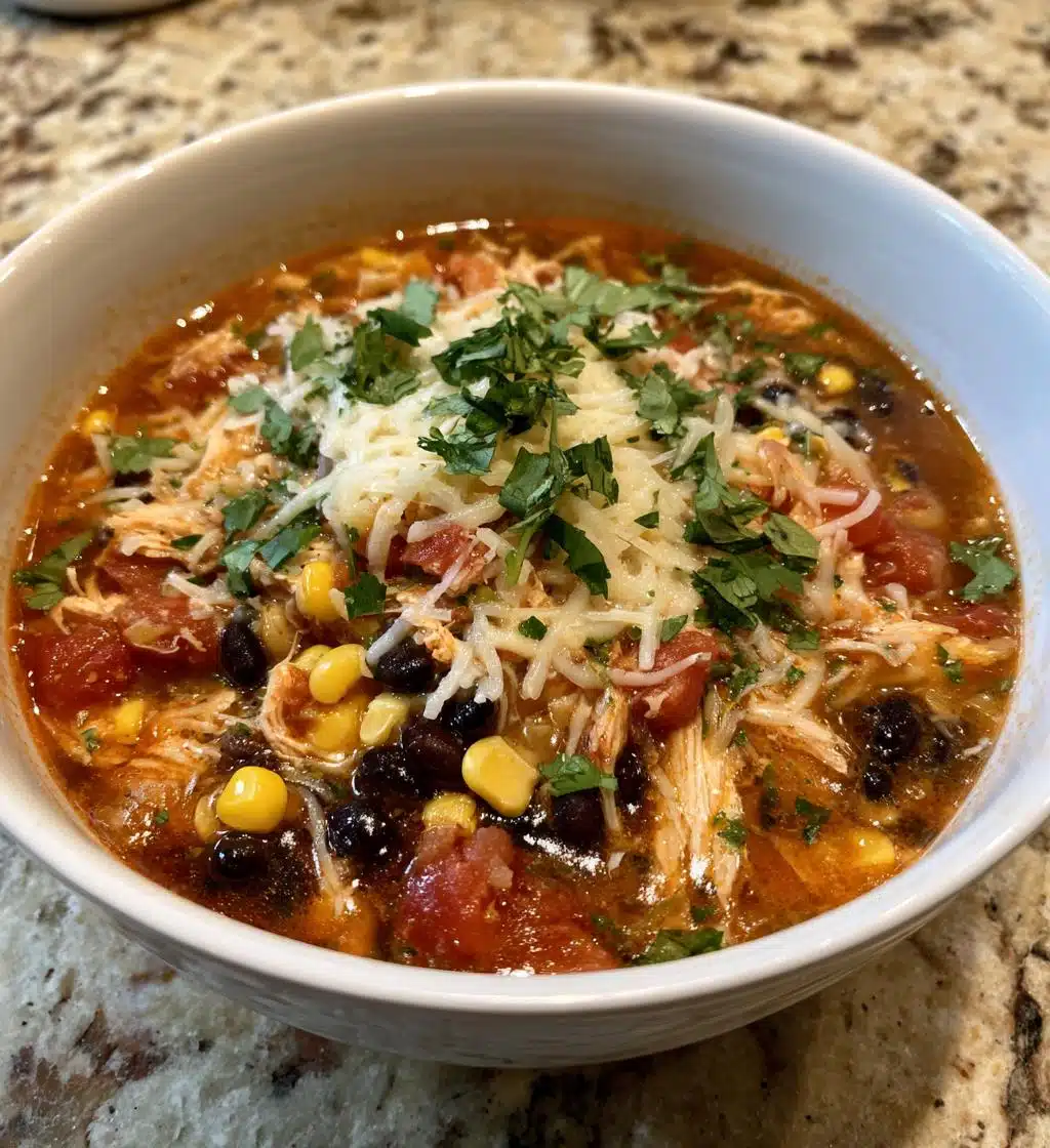Chicken Enchilada Soup - detail 1