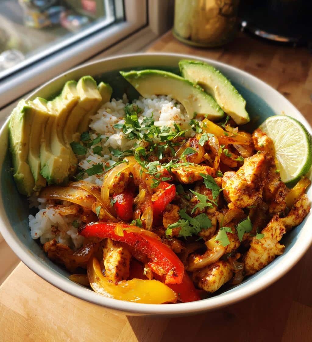 Chicken Fajita Bowl - detail 1