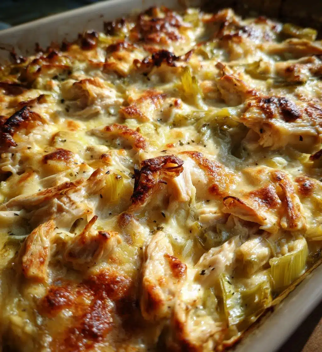 Chicken Leek Bake - detail 1
