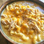Chicken Macaroni Cheese Soup