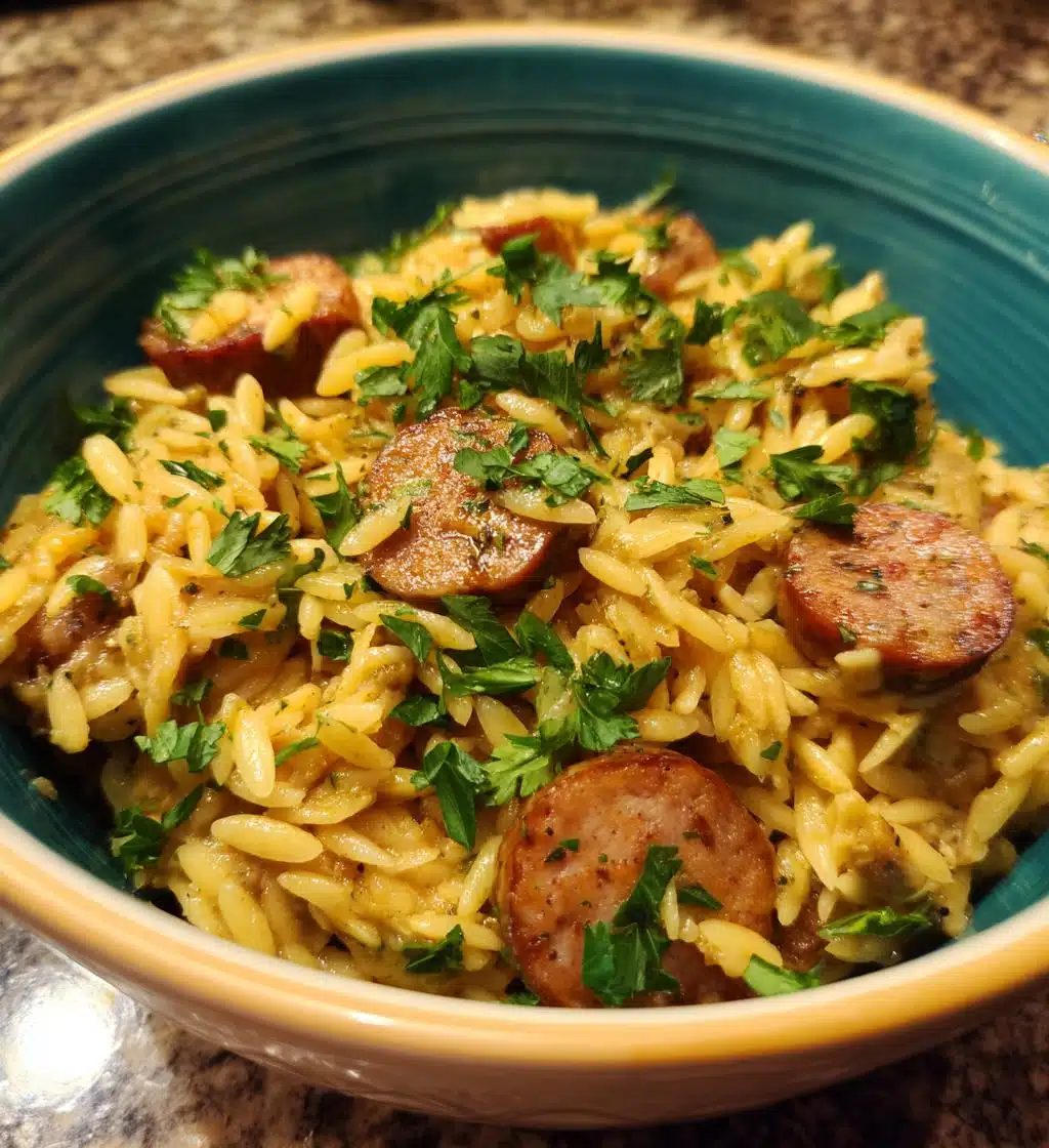 Chicken Sausage Orzo - detail 1