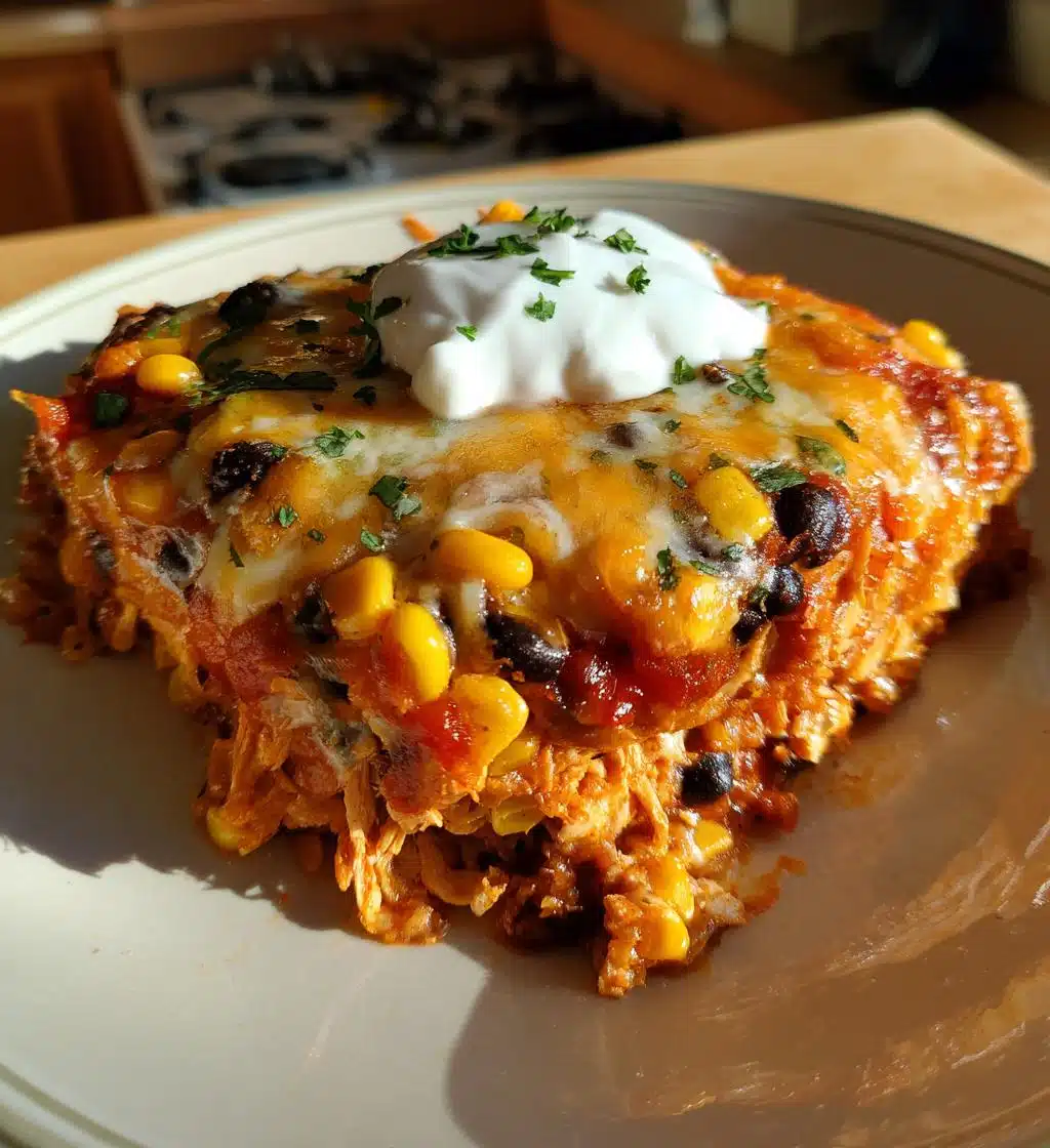 Chicken Taco Casserole - detail 1