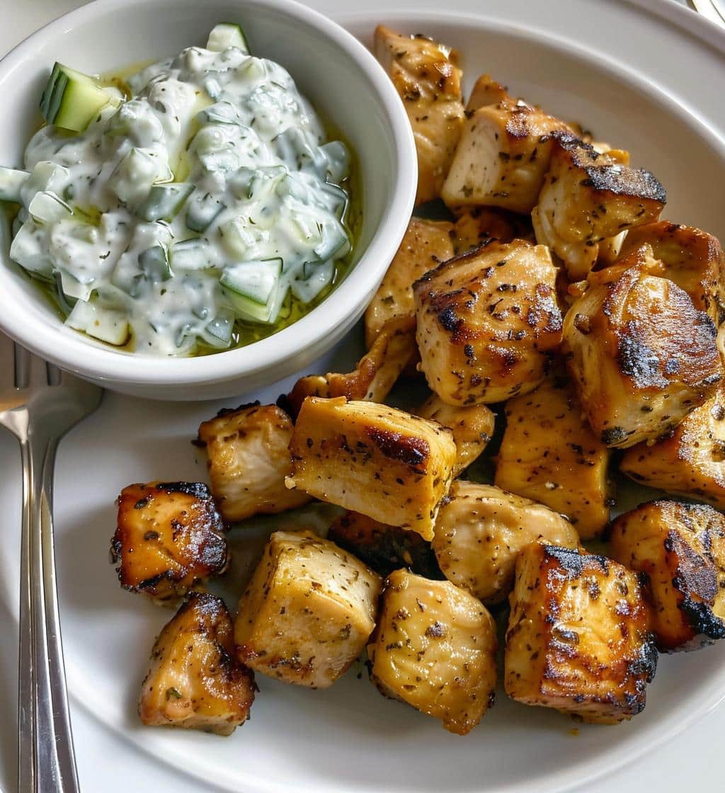 Chicken Tzatziki Skillet