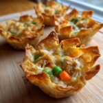 Chicken Wonton Cups