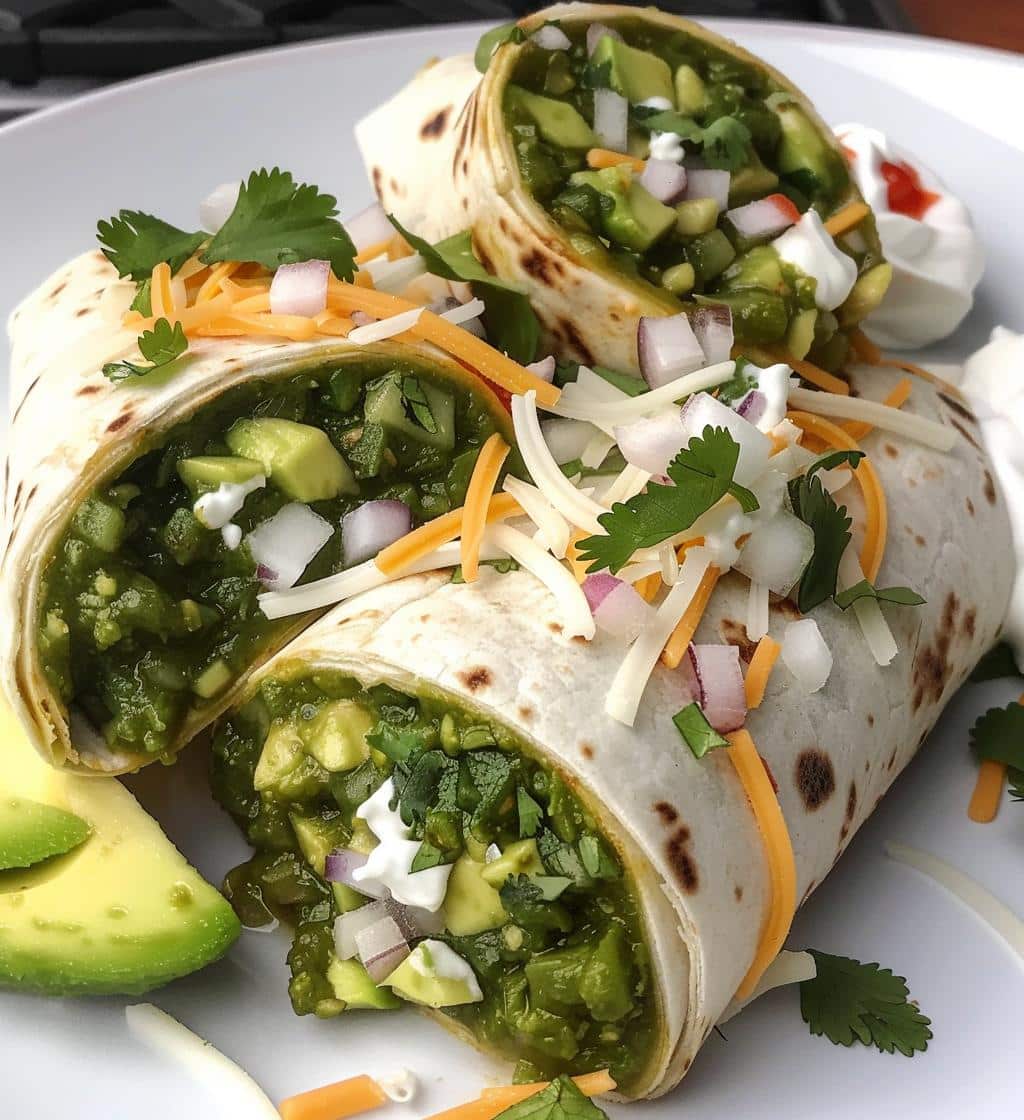 Chili Verde Hatch Burritos - detail 1