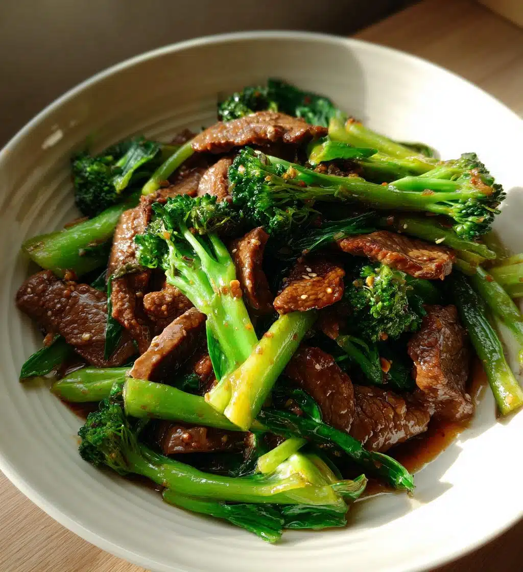 Chinese Beef and Broccoli - detail 1