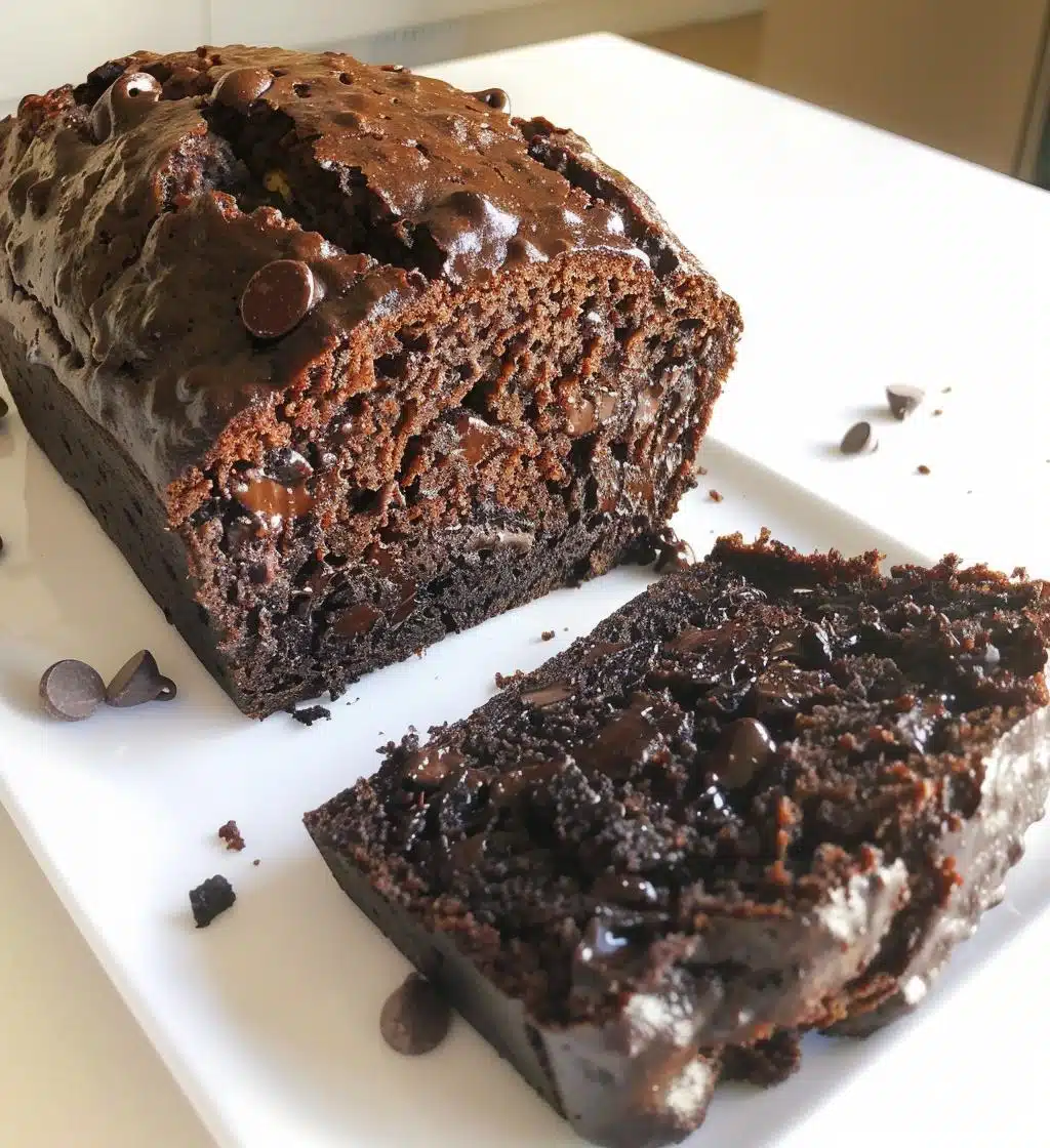 Chocolate Espresso Banana Bread - detail 1