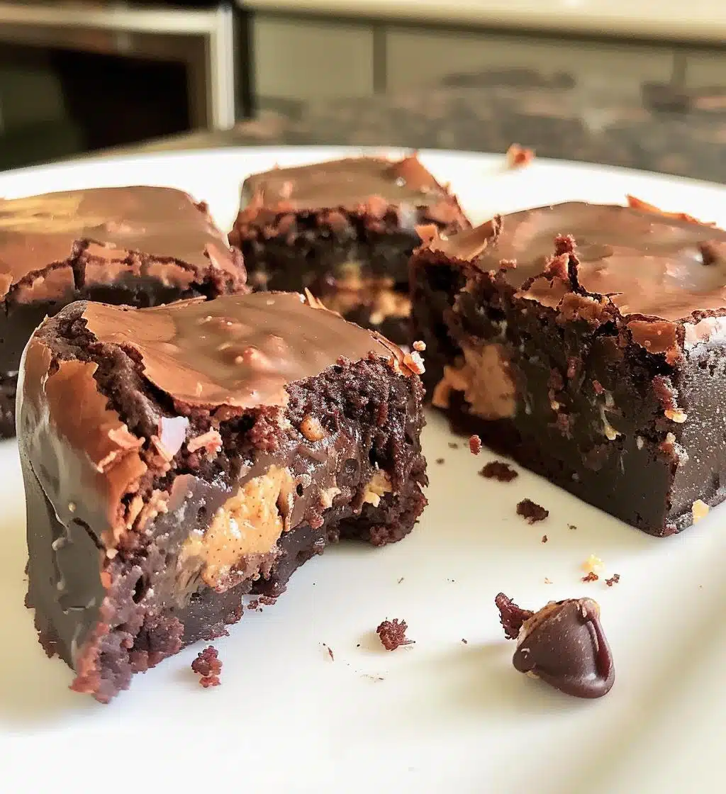 Chocolate Peanut Butter Brownie Bites - detail 1