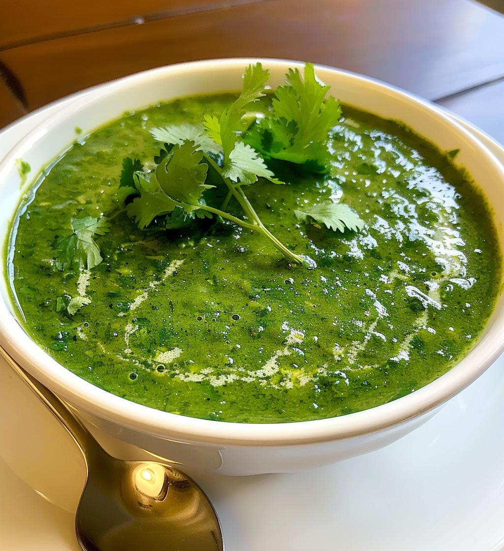 Cilantro Garlic Sauce - detail 1