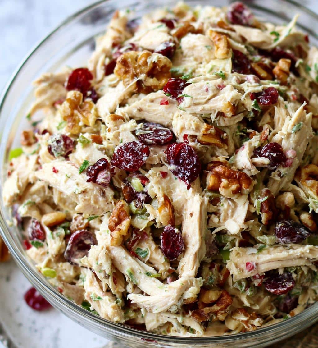 Cranberry Walnut Chicken Salad - detail 1