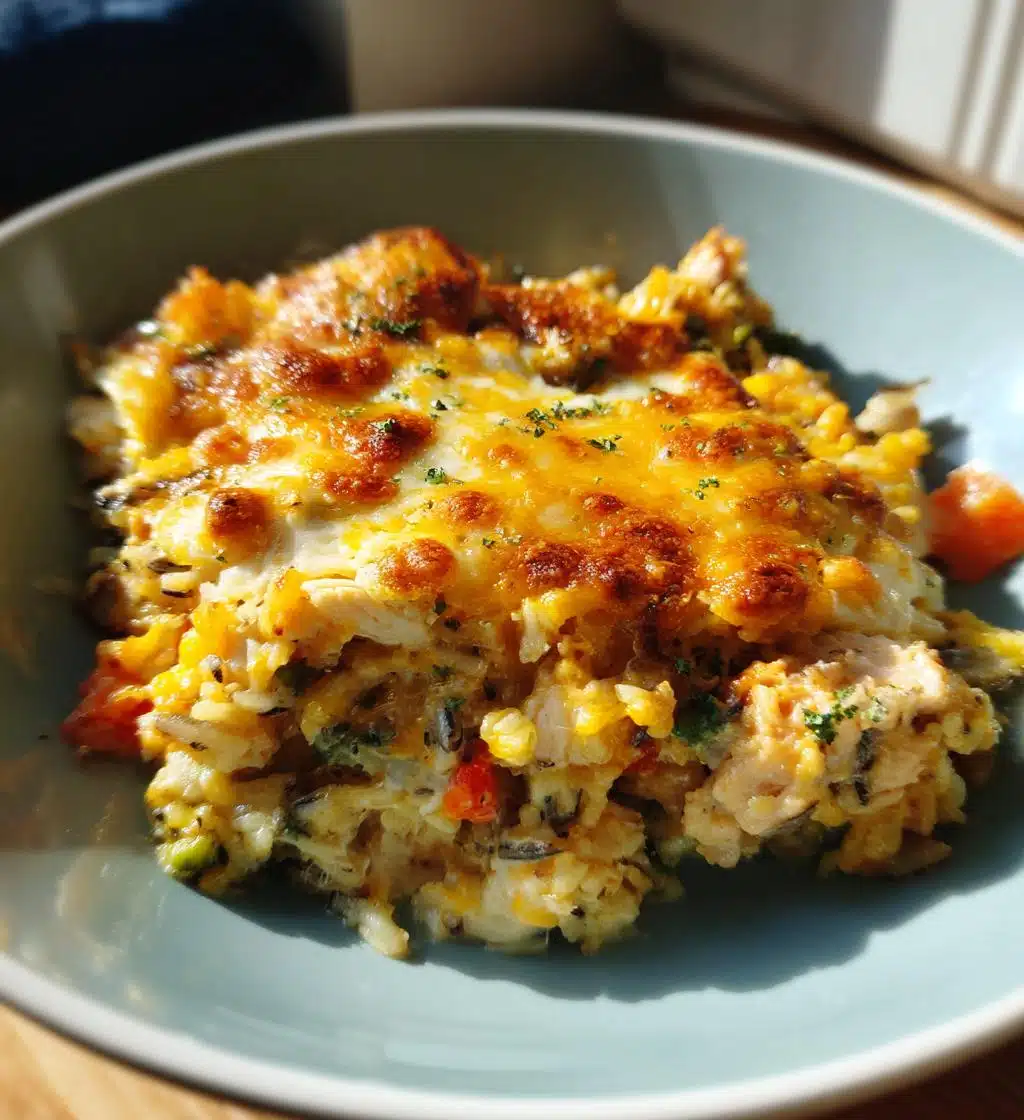 Creamy Chicken Wild Rice Casserole - detail 1