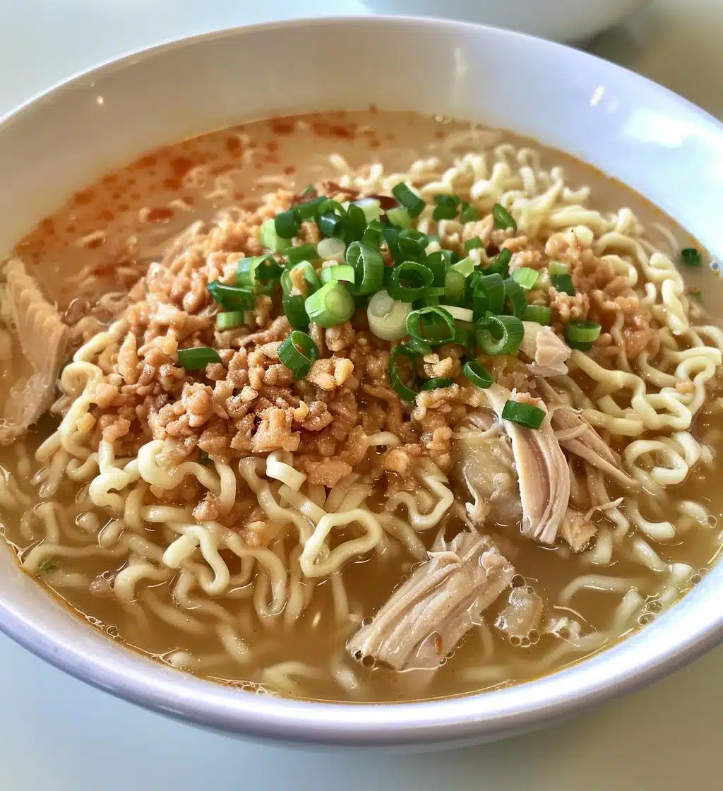Creamy Garlic Chicken Ramen - detail 1