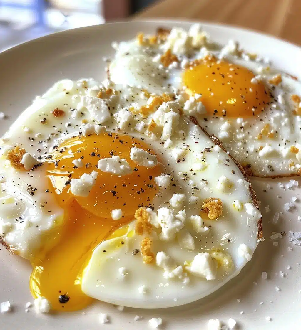 Crispy Feta Fried Eggs - detail 1