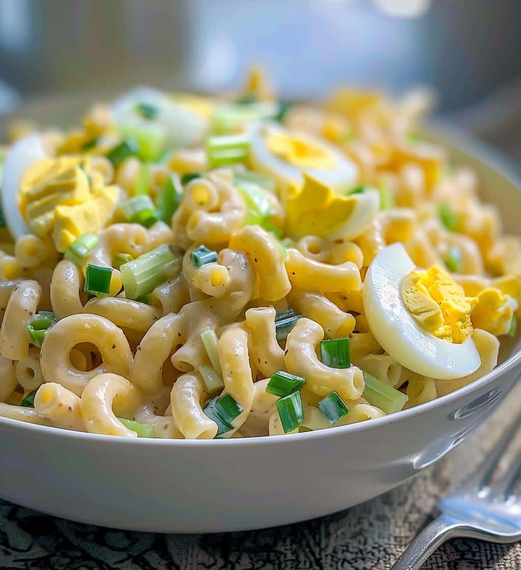 Deviled Egg Pasta Salad