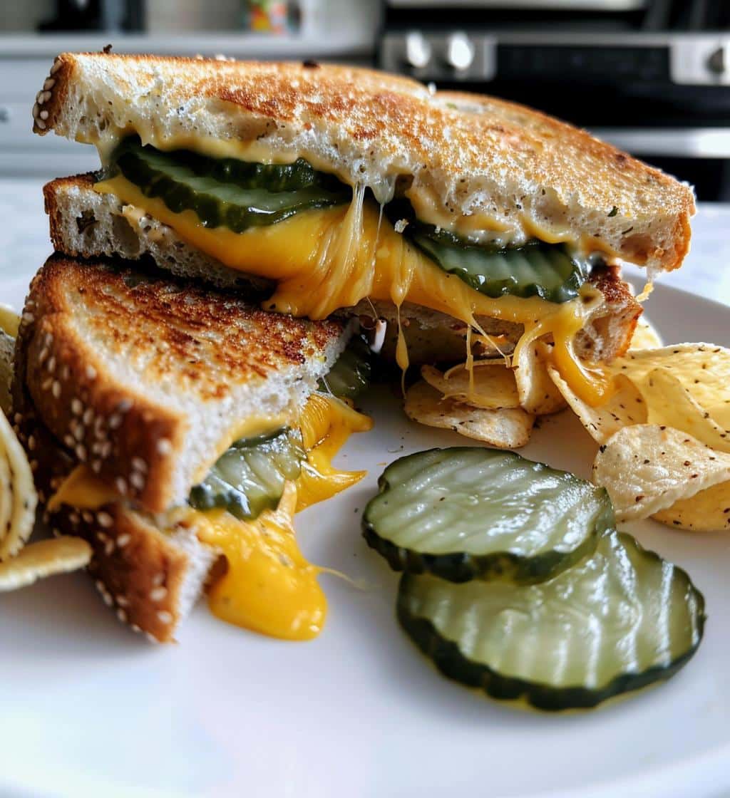 Dill Pickle Grilled Cheese - detail 1
