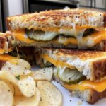 Dill Pickle Grilled Cheese