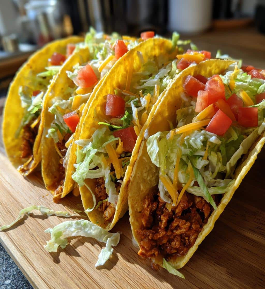 Dill Pickle Ranch Smash Chicken Tacos - detail 1